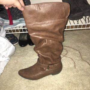 Slouchy Riding Boots